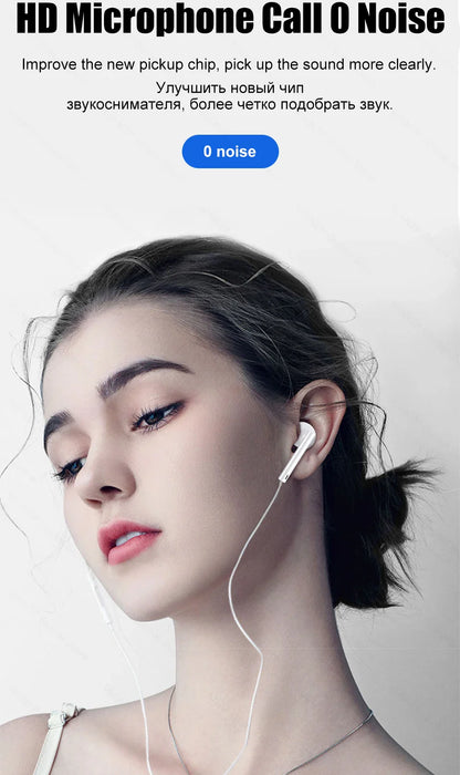 Wired Stereo Earphones for Apple iPhone 7–16 & iPad — 3.5mm Headphones for iPhone, Tablet, Laptop