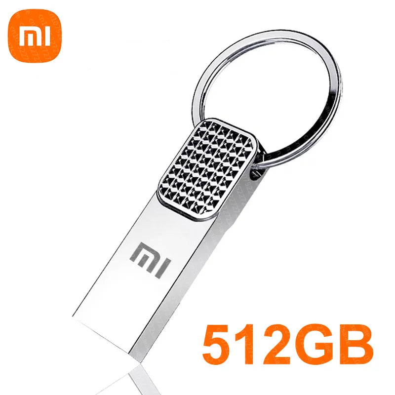 Xiaomi 2TB USB 3.2 Flash Drive — Metal Mini SSD U Drive, Type-C, High-Speed Transfer, Waterproof Pen Drive