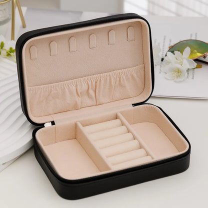 Three-Layer Jewelry Storage Box – High-End Large Capacity Organizer for Necklaces, Earrings & Gold Accessories