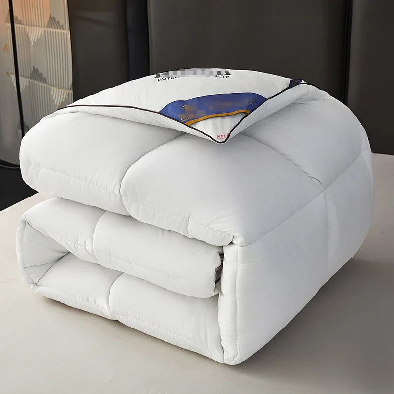 Hotel White Goose Down Duvet – 95% Fill, All-Season Quilt for Summer, Spring, Autumn & Winter