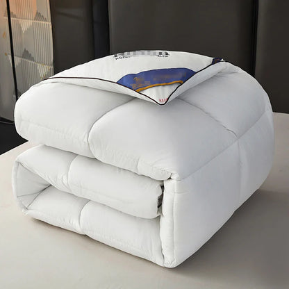 Hotel White Goose Down Duvet – 95% Fill, All-Season Quilt for Summer, Spring, Autumn & Winter