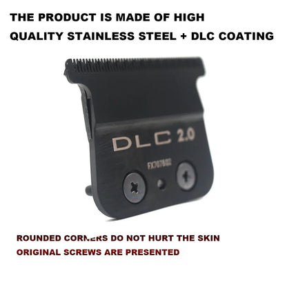 Professional Barber Carbon Steel Knife Head – Replacement DLC Blade for BAB787, 707Z & JUCAI PRO F7878