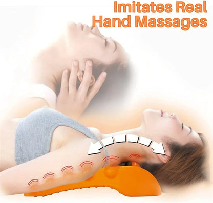 Trapezius Trigger Point Massager: Neck and Shoulder Pain Relief - Hunchback Corrector for Upper Back Pain & Tension Headache Relief