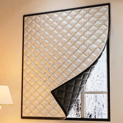 Warm Insulated Curtains – Double-Thick Thermal Window Drapes for Sun Shading, Soundproofing, and Energy Efficiency