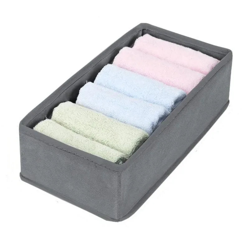 Underwear, Bra & Socks Storage Box – Clothes Organizer for Cabinet, Drawer, and Wardrobe