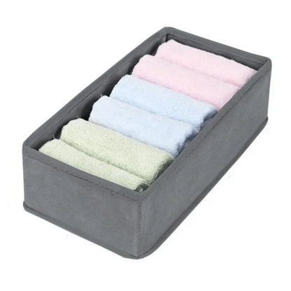Underwear, Bra & Socks Storage Box – Clothes Organizer for Cabinet, Drawer, and Wardrobe