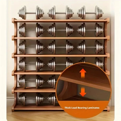 Chinese Style Wooden Shoe Rack — Multifunctional Bamboo Entrance Storage Cabinet for Shoes