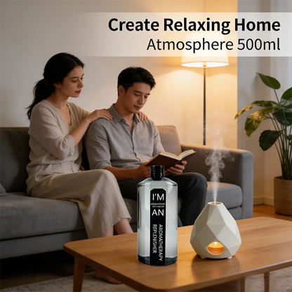 500ml Flameless Aromatherapy Essential Oil – Long-Lasting Hotel Scent Fragrance for Home, Humidifier & Aroma Diffuser Air Freshener Solution