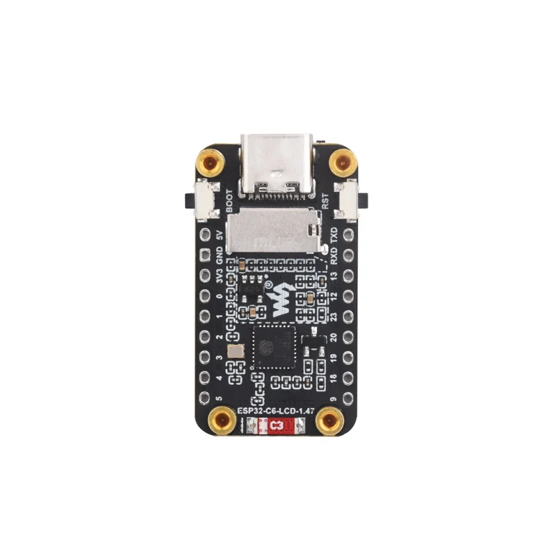 Waveshare ESP32-C6 Development Board – 1.47-inch Display, 172×320, WiFi 6 & Bluetooth, Type-C Interface