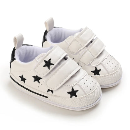 Baby Girl Soft Sole Prewalker Shoes - Cute Infant First Walker Sneakers for 0–18 Months