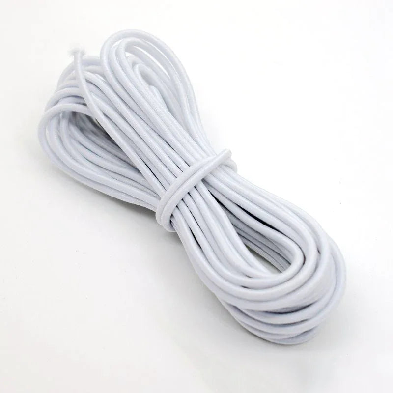 Strong Elastic Bungee Shock Cord Rope – 2/2.5/3/4/5/6mm Stretch String for DIY Jewelry Making, Sewing, Crafts & Garment Accessories