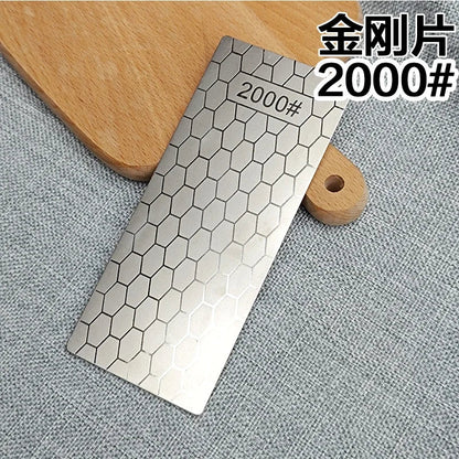 Diamond Sharpening Stone Bar | Knife Sharpener Whetstone for Grinding & Honing | No Base
