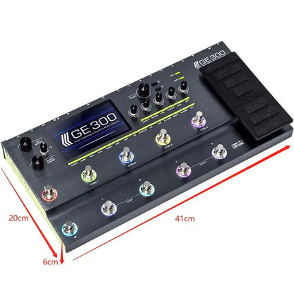 MOOER PE100 Portable Guitar Multi-Effects Processor – 39 Effects, 40 Drum Patterns & 10 Tempo Options