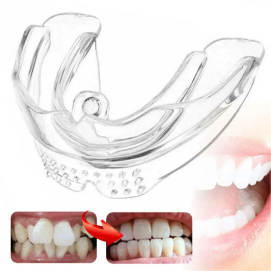 Orthodontic Braces Appliance – Silicone Teeth Alignment Trainer, Retainer for Bruxism & Teeth Straightening