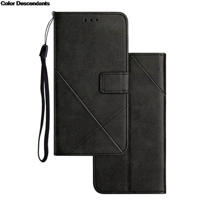 Flip Leather Wallet Case for Redmi Note & Redmi Series (Note 13–9, 4G/5G) – Card Holder Stand Book Cover