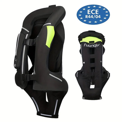 Motorcycle Airbag Vest for Men – Reflective Life Jacket, Protective Moto Vest for Motocross, S-3XL Size