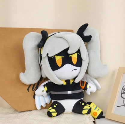 25cm MURDER DRONES UZI Plush Toy – Cute Cartoon Animation Character Plushie Doll, Soft Gift Toy for Kids & Christmas