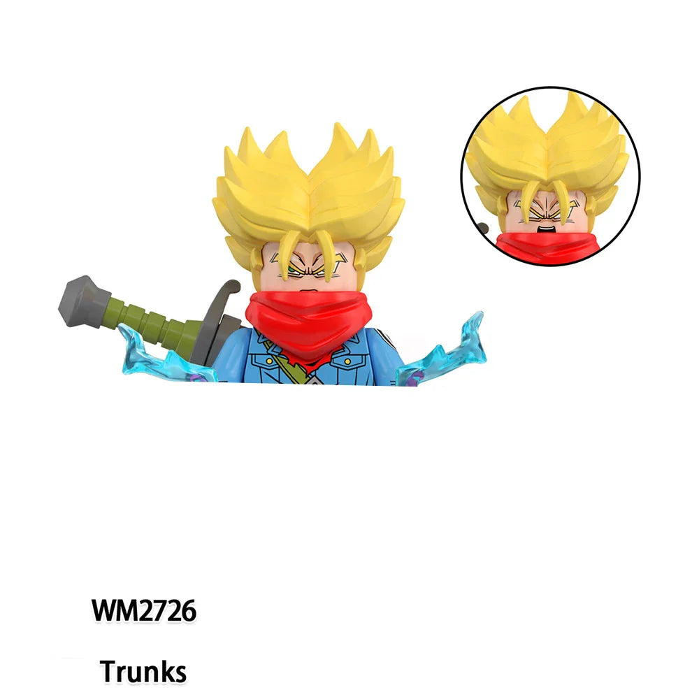 BANDAI Dragon Ball Mini Program Dolls – WM6182/WM6183/WM6184 Anime Adventure Action Toy & Puzzle Gift for Kids