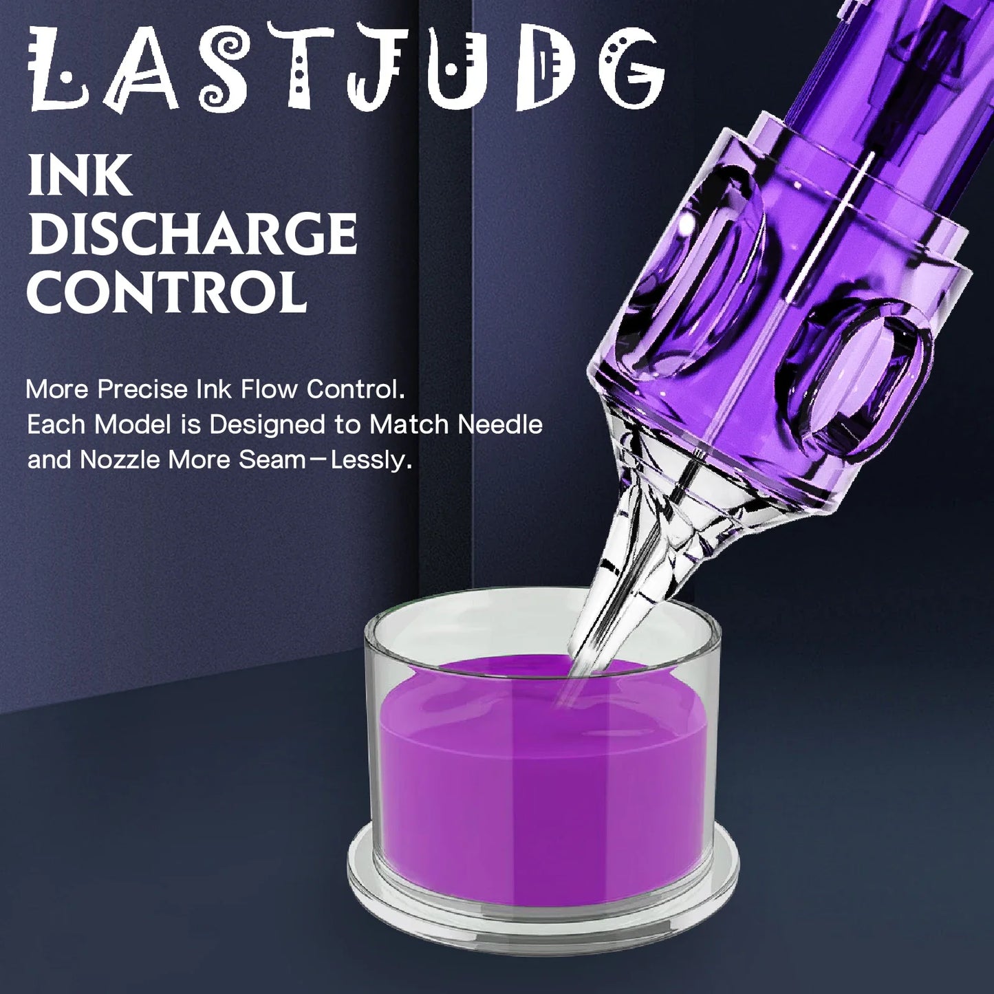 LASTJUDG 20PCS Disposable Tattoo Cartridge Needles – RL RS M1 RM for Permanent Makeup & Tattoo Pen