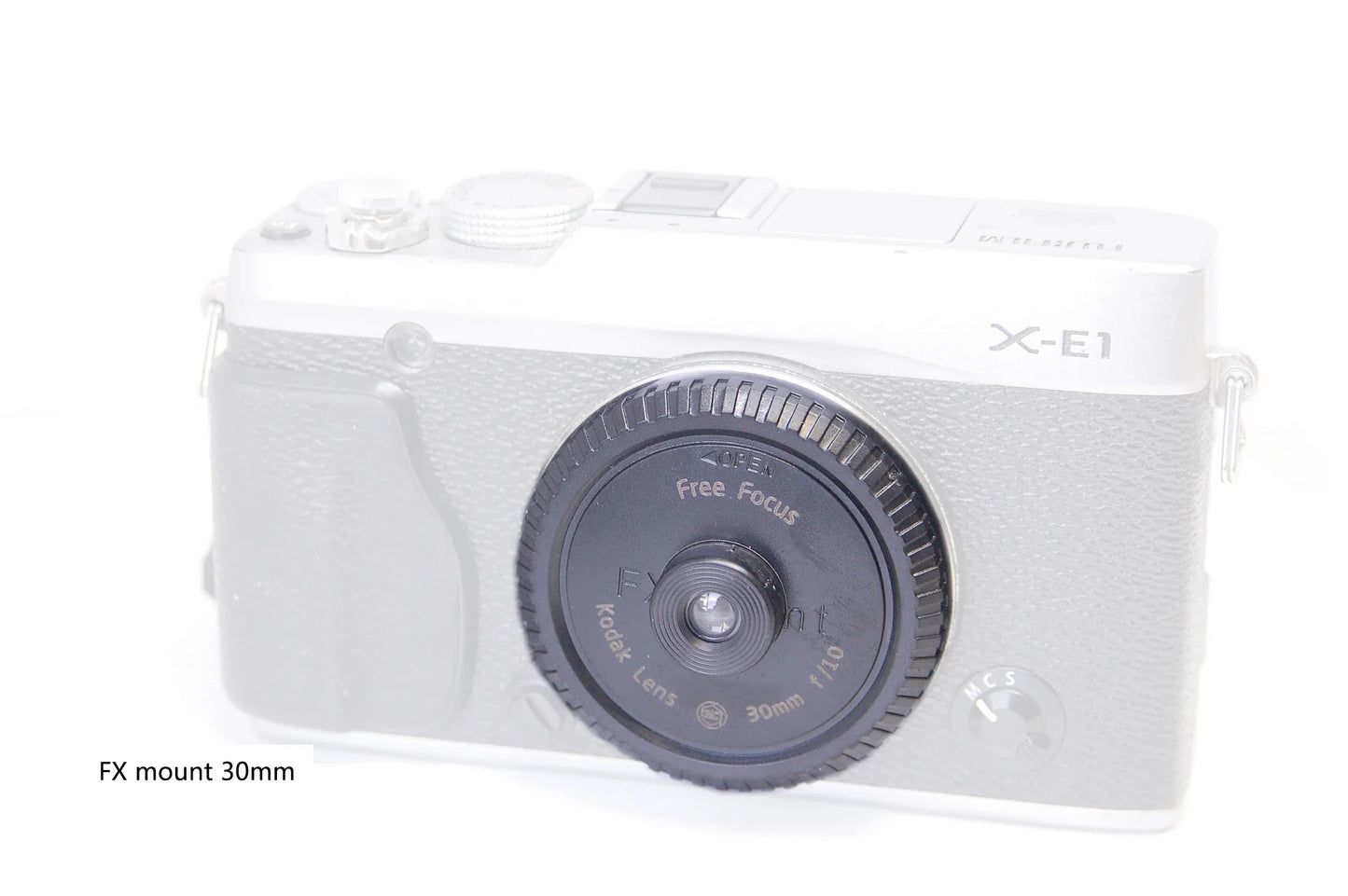EF-M RF LM L39 M4/3 FX E-Mount Pan-Focus 30mm f/10 Free Focus Lens — Playful Street & Vintage Film Style for Mirrorless Cameras