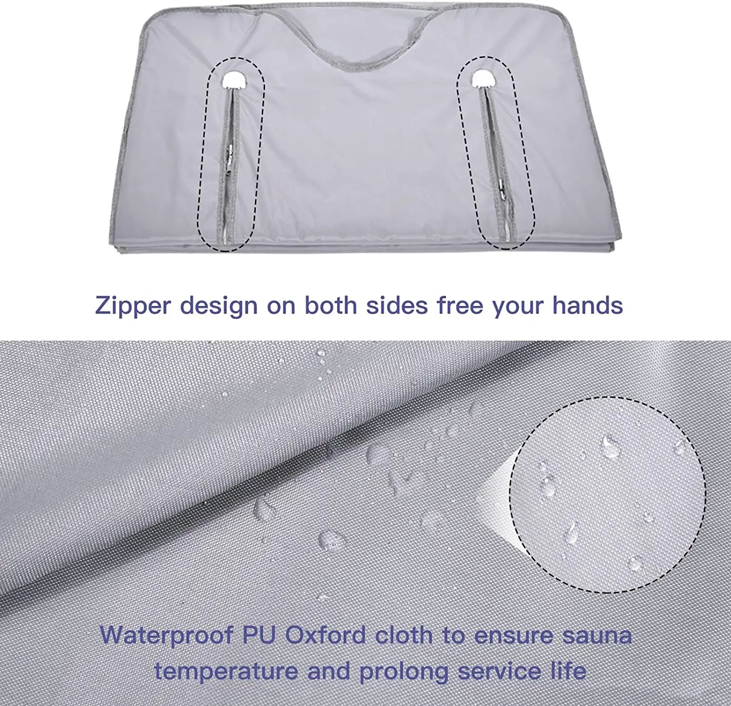 Professional Slimming Far-Infrared Sauna Blanket – Waterproof Weight Loss & Heating Therapy for Home Spa
