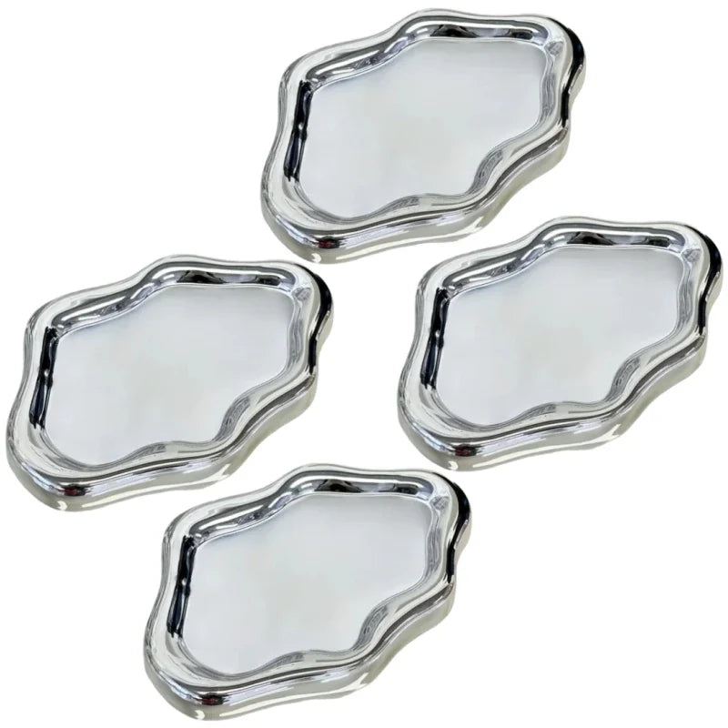 Cloud-Shaped Jewelry Tray - Decorative Organizer for Rings, Earrings, Bracelets & Necklaces Vanity Bedroom Decor