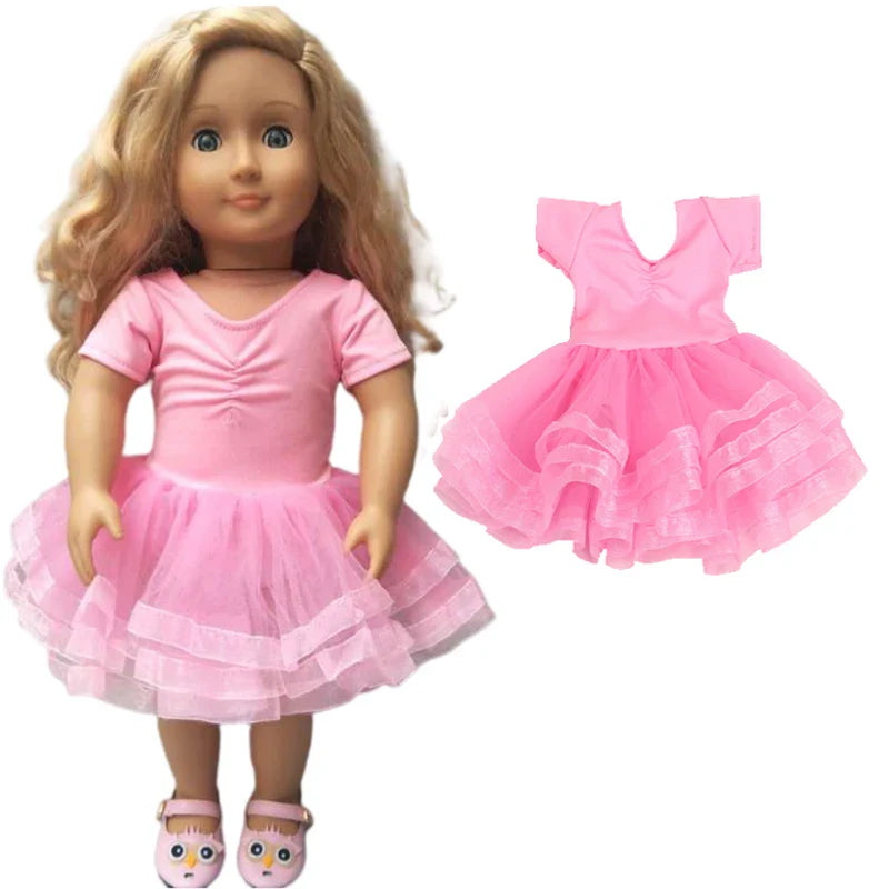 Baby Doll Bikini Outfit — Fits 43cm Born Bebe and 18-Inch American Dolls, Doll Clothes Set