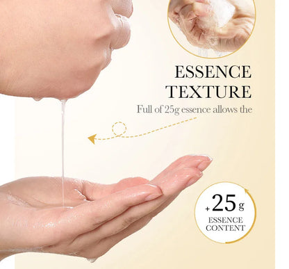 15PCS 24K Gold Hyaluronic Acid Face Masks – Firming, Moisturizing & Brightening Hydrating Skincare
