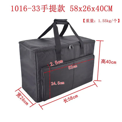 Desktop Computer Protective Bag – Thickened Waterproof Case for Monitor, Keyboard & Micro PC Storage