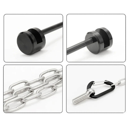 Detachable Grill Tripod Stand : Aluminum Alloy Vertical Barbecue Bracket for Outdoor Griddle Grill - Portable BBQ Accessory