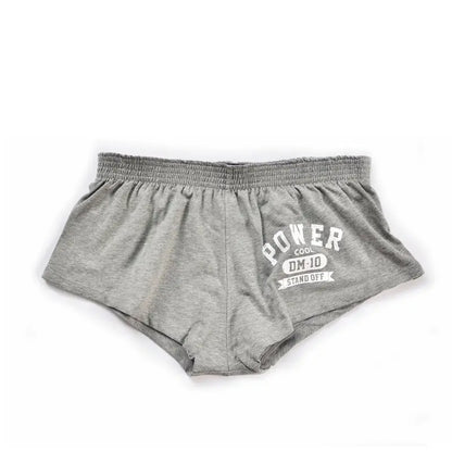 Men’s Cotton Fitness Gym Shorts – Breathable Loose Fit Running, Yoga & Workout Training Shorts Summer Sports Underwear Boxer D.M