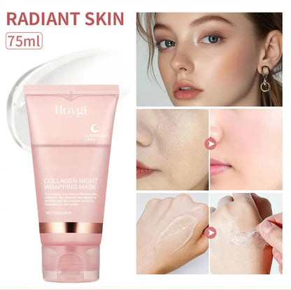 Overnight Collagen Peel-Off Mask Set – Night Mask for Deep Moisturizing