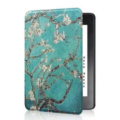 Leather Auto Sleep Case for Kindle Colorsoft Signature Edition (1st Gen, 7") & Paperwhite 12th Gen Protective Cover Funda