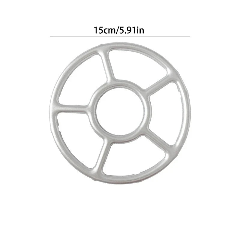 Gas Stove Accessories: 1PC Stove Frame with Anti-Slip Bracket for Small Pot Support
