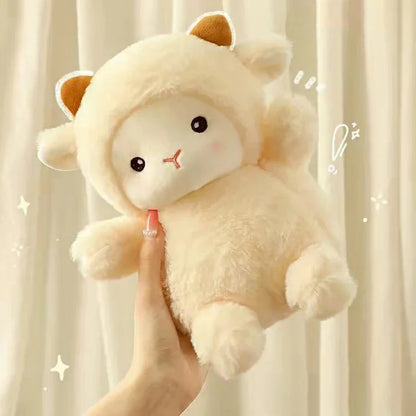 25cm Cute Sheep Plush Toy - Kawaii Soft Animal Doll Pillow for Birthday, Wedding & Party Gifts