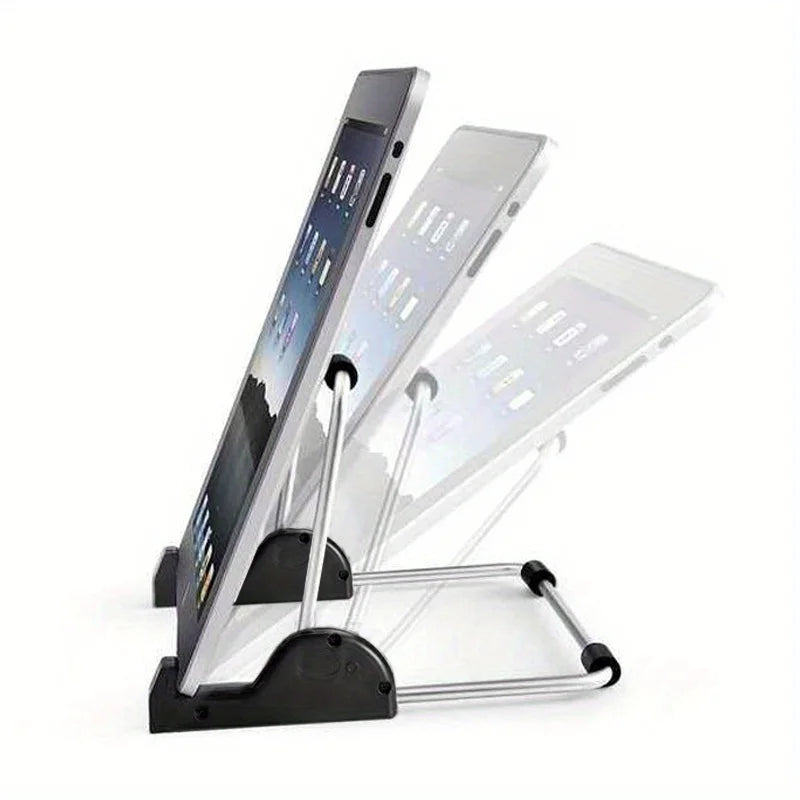 Multi-Functional Foldable Tablet Stand – Lightweight Adjustable Laptop & Tablet Holder, Universal Device Support for Home, Office & Travel Use