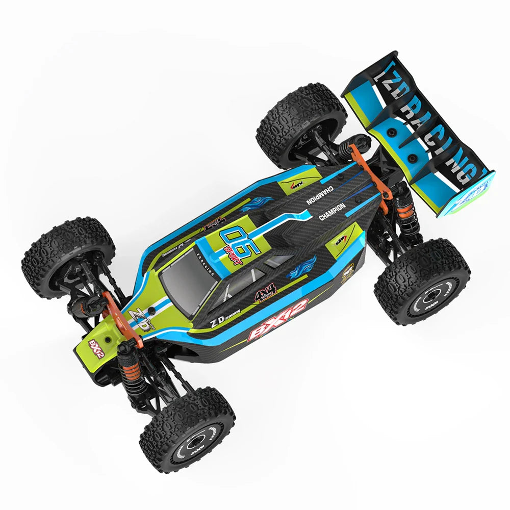 ZD Racing BX-12 RC Car – 1/12 Brushless 2.4GHz High-Speed 70KM/H Remote Control Racing Buggy for Adults & Kids