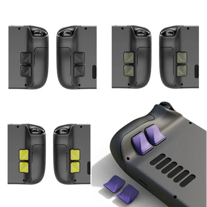 4PCS Back Button Enhancement Set for Steam Deck – Grip Improvement & Button Protection Kit for OLED & LCD Console