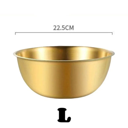 Stainless Steel Mixing Bowl Set (1–3 pcs) with Measurement Scale – Large Capacity Cooking, Baking & Food Storage Bowls for Kitchen Essentials