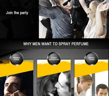 Hot Sale Self-Confidence Cologne for Men – Fresh Temptation Fragrance, Gentleman Perfume Atomizer