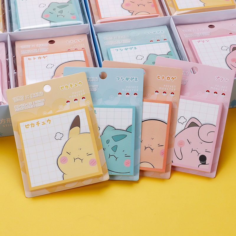 Pokémon Pikachu Sticky Notes – Cute Tearable Note Stickers