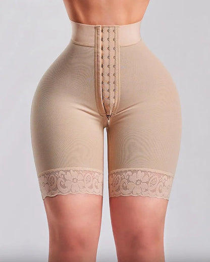 Women’s High Waist Body Shaper Panties — Butt Lifter Slimming Shapewear BBL Shorts with Tummy Control