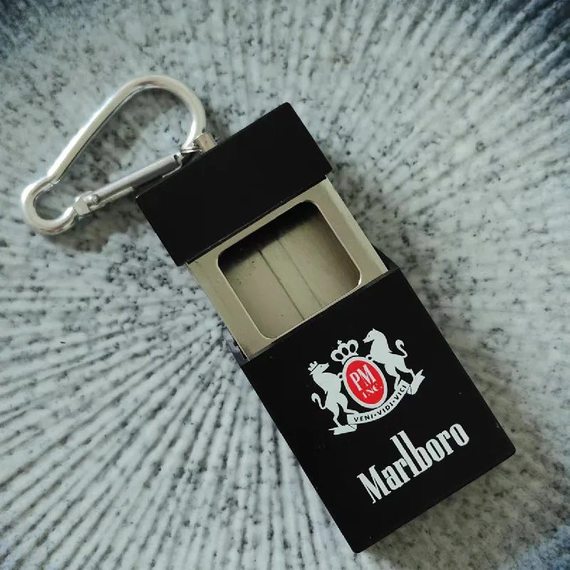 Marlboro Creative Mini Ashtray - Portable Pocket Smoking & Storage Box