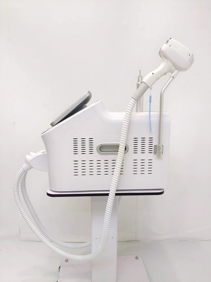 2-in-1 808nm Diode Laser Hair Removal & Picosecond Tattoo Machine – Portable 4000W Q-Switched Device