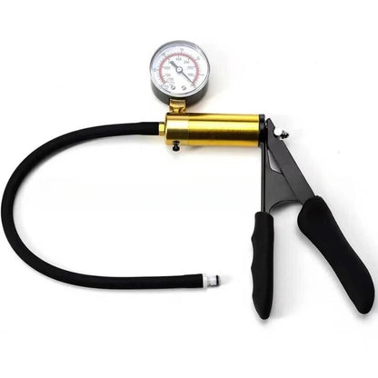 Electric Manual Vacuum Pump - Adult Negative Pressure Suction Device with Pressure Gauge for Personal Wellness Use