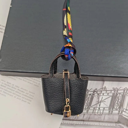 Mini Bag Pendant Keychain – Creative Portable Zero Wallet, Bracelet, and Bluetooth Earphone Multifunctional Hanging Accessory