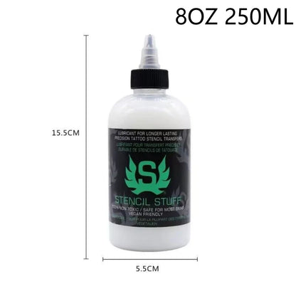 Professional Tattoo Stencil Transfer Gel (30/120/250ML) – Thermal Copier Transfer Solution Cream for Tattoo Ink Application