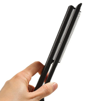Hair Straightening Comb - V-Type Straightening Brush for Women, DIY Salon Haircut & Professional Styling Tool