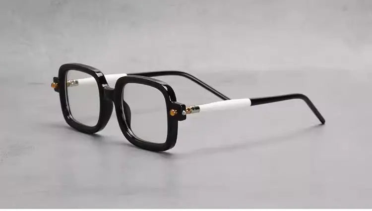Wide Frame Reading Glasses for Men & Women – Thick Blue Light Blocking Eyewear for Elderly, High-Grade Genuine