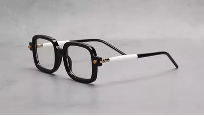 Wide Frame Reading Glasses for Men & Women – Thick Blue Light Blocking Eyewear for Elderly, High-Grade Genuine